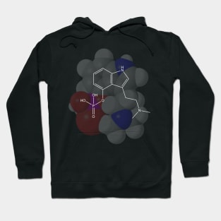 Psilocybin Molecule Chemistry Hoodie